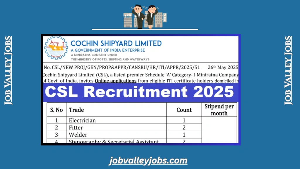 CSL Apprentice Recruitment 2025